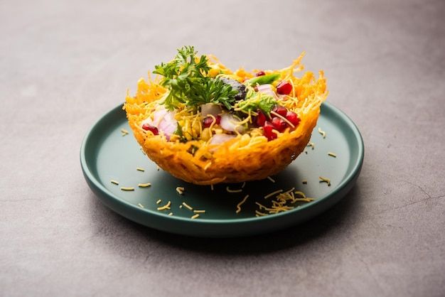 Chaat served at Hello2India's Chat Corner in Herndon.